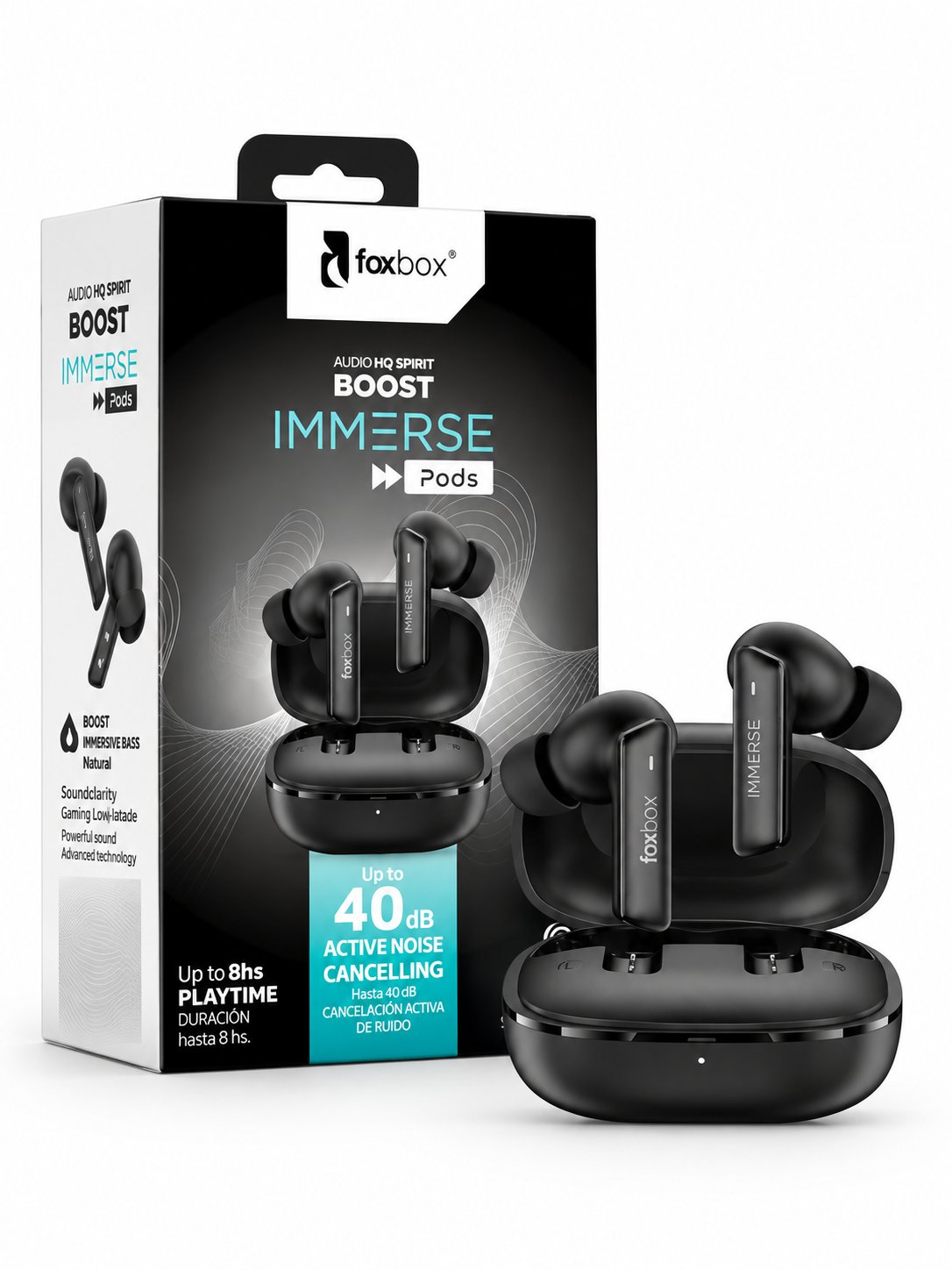 Auricular inalambrico FoxBox immerse pod