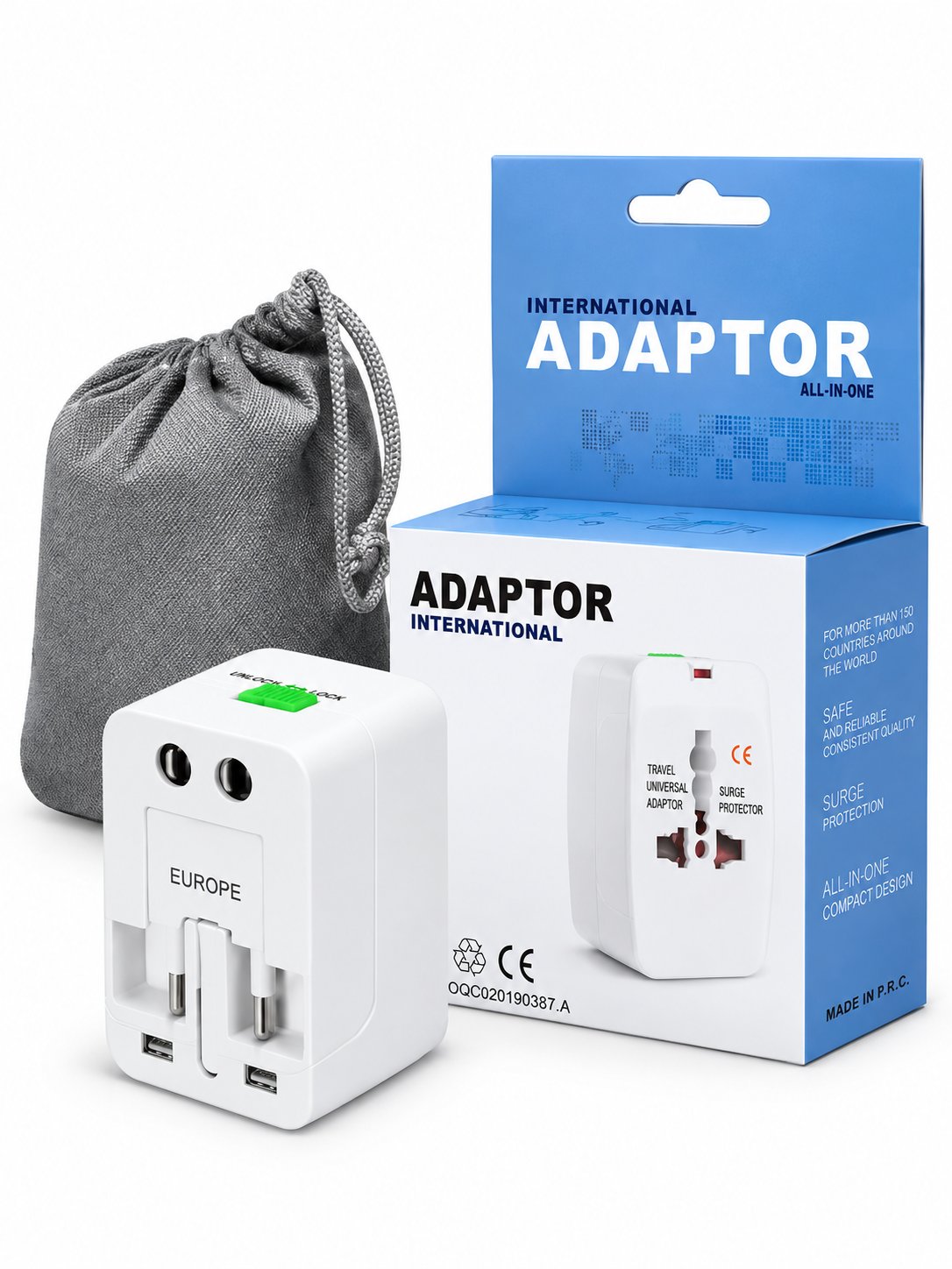 Adaptador de viaje universal